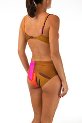 BIKINI BRASSIERE DONNA  MARRONE 248R 984 2431 MARETTE 