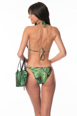 BIKINI TRIANGOLO DONNA  VERDE AQ66425 FOGLIA Acquadicocco 