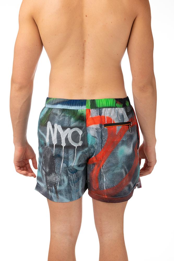 BOXER Uomo RRD con elastico  CORTO Grigio