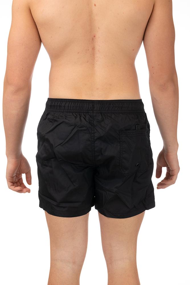 BOXER Uomo BEAR SURFBOARDS con elastico  CORTO Nero