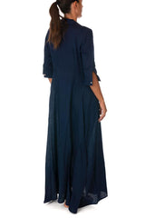 ABITO DONNA  BLU 125339-L BLU25 Isabelle 