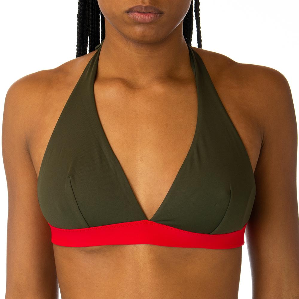 MIX REGGISENO Donna BE BEACH TRIANGOLO   Militare