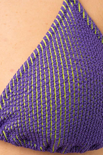 BIKINI TRIANGOLO DONNA  VIOLA FK25-1205 1226 PR FXXK 