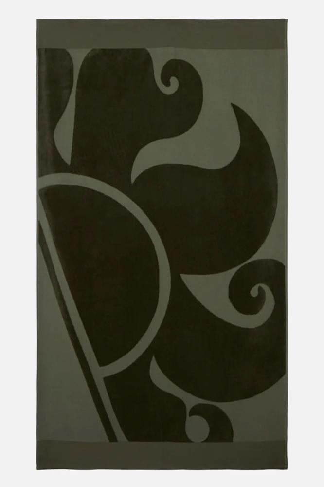 TELO MARE SPUGNA UNISEX  VERDE AM427 30200 SUNDEK 