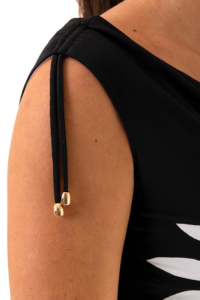 ABITO DONNA  NERO/BIANCO 678/1 BIANCONERO ROIDAL 