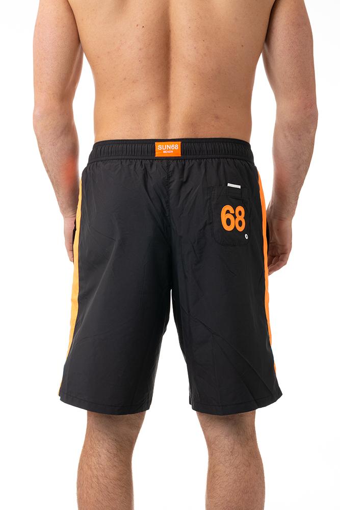 BOXER MOLLA UOMO  NERO H34110 NERO SUN 68 
