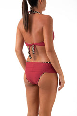 BIKINI FERRETTO DONNA  ANIMALIER GP/403/CX GRANATA OLIVIA 