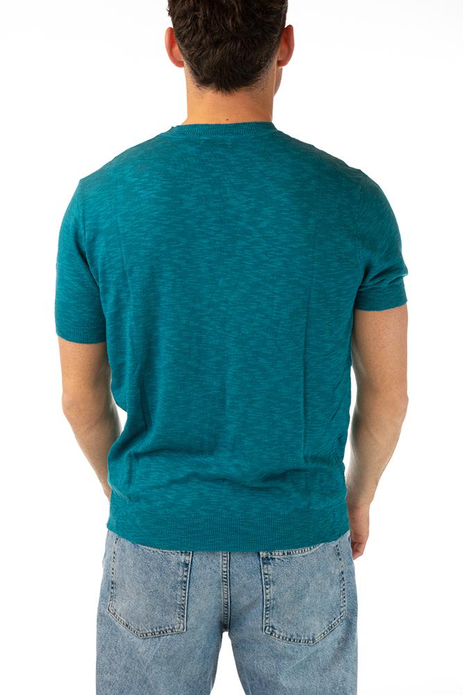 MAGLIA T-SHIRT UOMO  AZZURRO