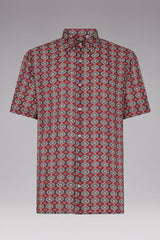 MAGLIA CAMICIA UOMO  MARRONE