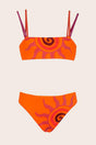 BIKINI BRASSIERE BAMBINA  ARANCIO FJ25-G1F01UF X40 FXXK 