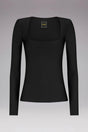 MAGLIA DONNA  NERO FW23-0040 NERO FXXK 