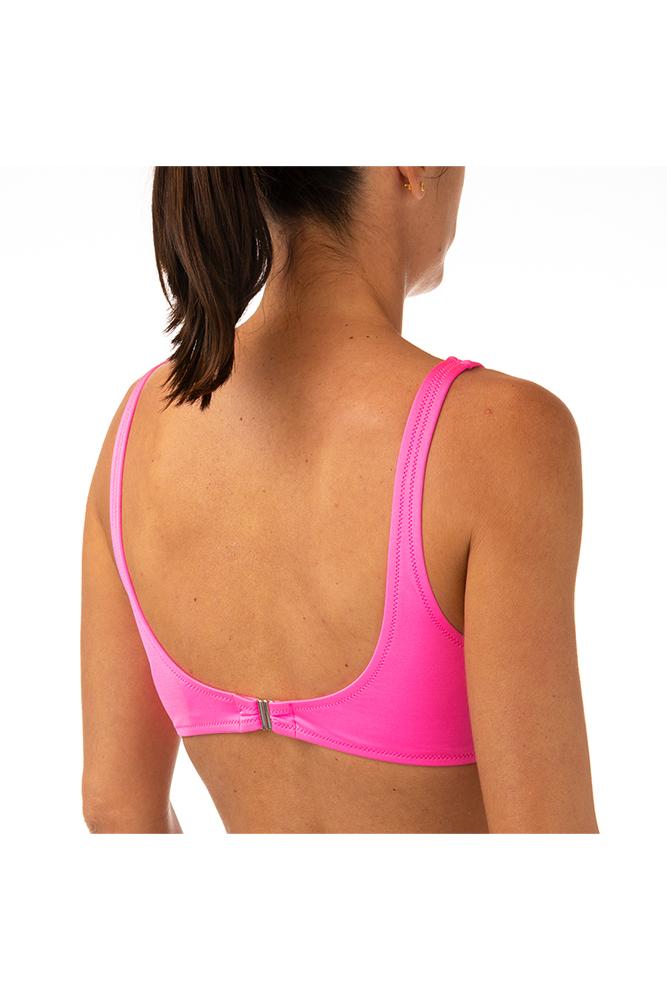 MIX REGGISENO BRASSIERE DONNA  FLUO ROSA ILDEFLUO ROSA SHOCKING BE BEACH 