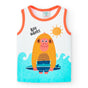 MAGLIA Bambino BOBOLI CANOTTA   Azzurro