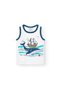 MAGLIA BAMBINO  BIANCO 818007 1100 BOBOLI 