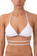 MIX REGGISENO Donna BE BEACH TRIANGOLO   Bianco