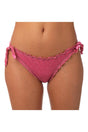 MIX SLIP Donna BE BEACH   slip con fiocchi Rosa