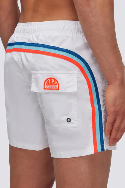 BOXER MOLLA UOMO  BIANCO M504 00634 SUNDEK 