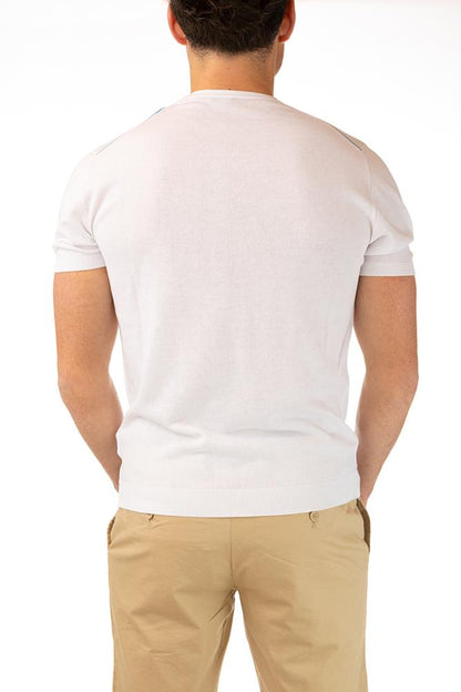 MAGLIA Uomo HARMONT&BLAINE T-SHIRT   Bianco