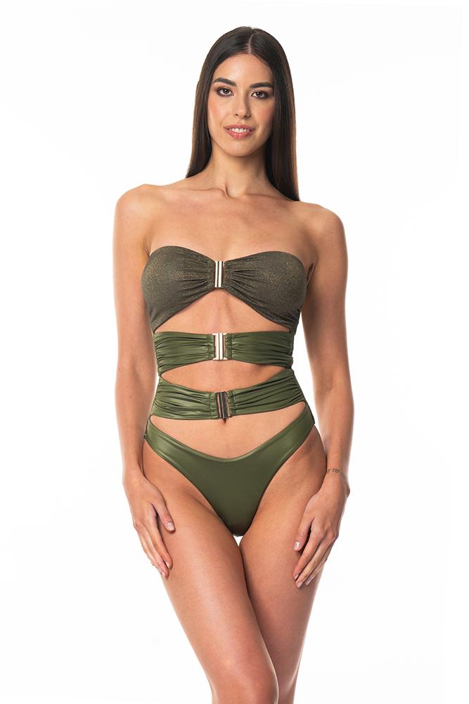 INTERO A FASCIA DONNA  VERDE