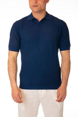 MAGLIA POLO UOMO  BLU 28607 80 BLU FERRANTE 