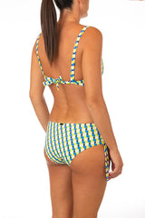 BIKINI FUNZIONALE COPPA C BIANCO/CELESTE 7049 7053S 01 BLU GRAZIA BEACH LOVE 