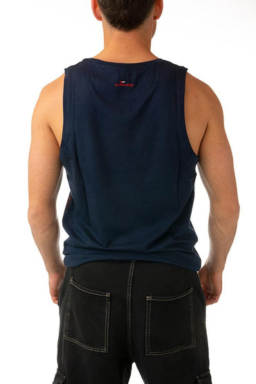 MAGLIA Uomo US POLO CANOTTA   Blu