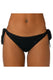 MIX SLIP Donna BE BEACH   slip con fiocchi Nero