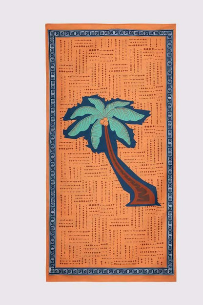 TELO MARE UNISEX ME FUI MICROFIBRA   Arancio