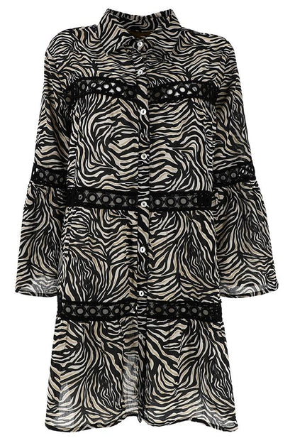  KAFTANO CAMICIA KORON NERO KARAKORUM 