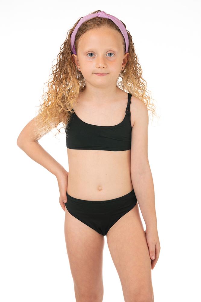 BIKINI BAMBINA  NERO LUCILLA NERO BE BEACH 