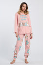 PIGIAMA DONNA ROSA 6692 BEAR HAPPY PEOPLE 