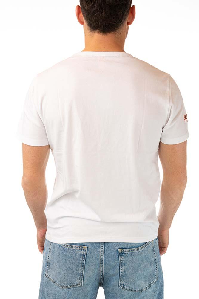 MAGLIA T-SHIRT UOMO  BIANCO T34140 31BIANCO SUN 68 