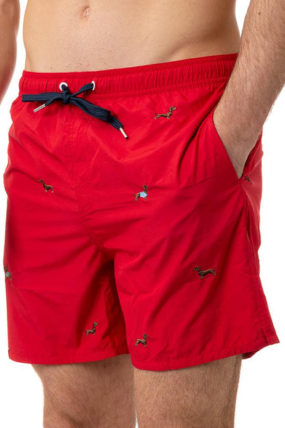 BOXER MOLLA UOMO  ROSSO H35112 ROSSO SUN 68 