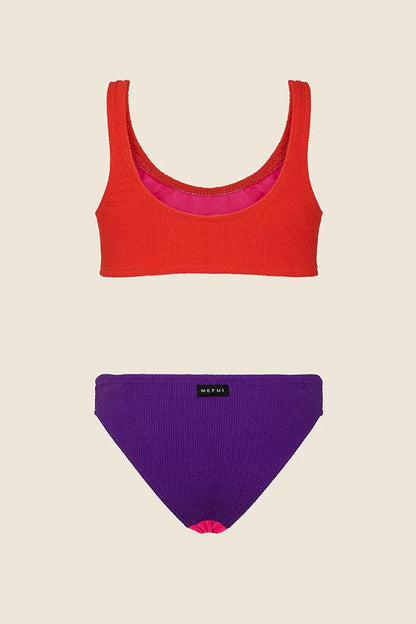 BIKINI BRASSIERE BAMBINA  ROSSO MJ25-0400 RD ME FUI 