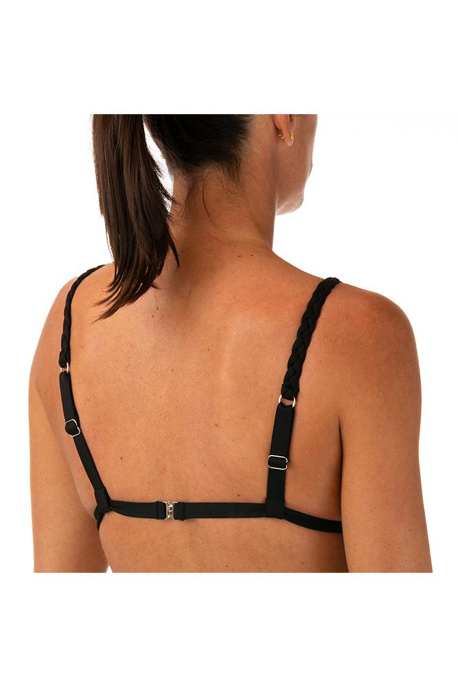 MIX REGGISENO TRIANGOLO DONNA  NERO FLORIANA NERO BE BEACH 