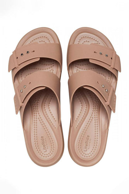 SCARPE DONNA  MARRONE 207431 LATTE CROCS 