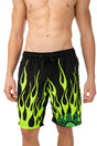 BOXER Uomo SUNDEK con elastico  LUNGO Nero