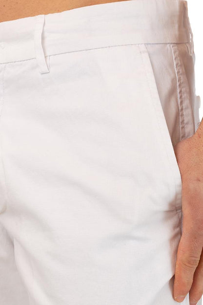 PANTALONE Uomo HARMONT&BLAINE   CORTO Bianco