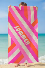 TELO MARE MICROFIBRA UNISEX  FUCISA POPUP RAYUREPOP COMPTOIR DE LA PLAGE 