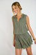 ABITO Donna BANANA MOON   CORTO Verde