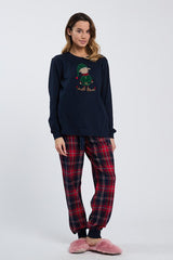 PIGIAMA NATALIZIO DONNA 6837 PRENATALE HAPPY PEOPLE 