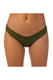 MIX SLIP Donna BE BEACH   slip brasiliana Verde militare