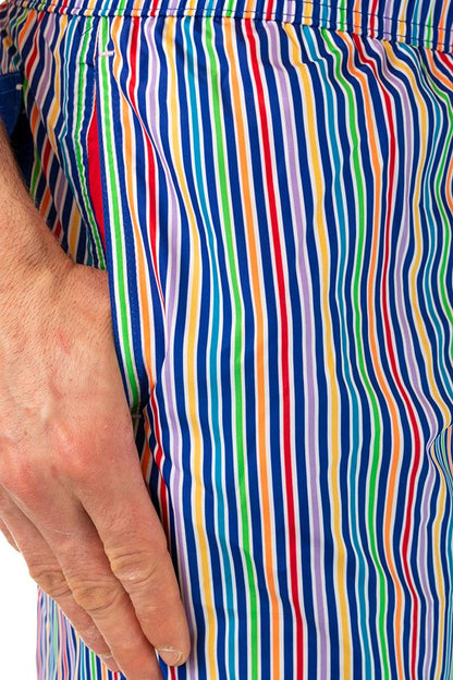 BOXER Uomo HARMONT&BLAINE con elastico  LUNGO Blu