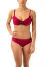 BIKINI COPPA C BORDEAUX OF/201/H6 GRANATA OLIVIA 