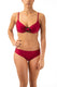 BIKINI Donna OLIVIA COPPA PREFORMATA Coppa C slip regolare Bordeaux