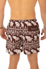 BOXER MOLLA UOMO  MARRONE