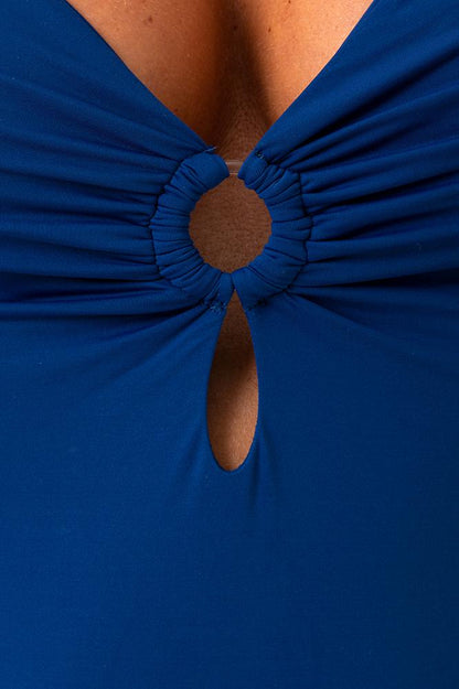 INTERO  IMBOTTITO DONNA  BLU 25I-014M JEANS MARETTE 