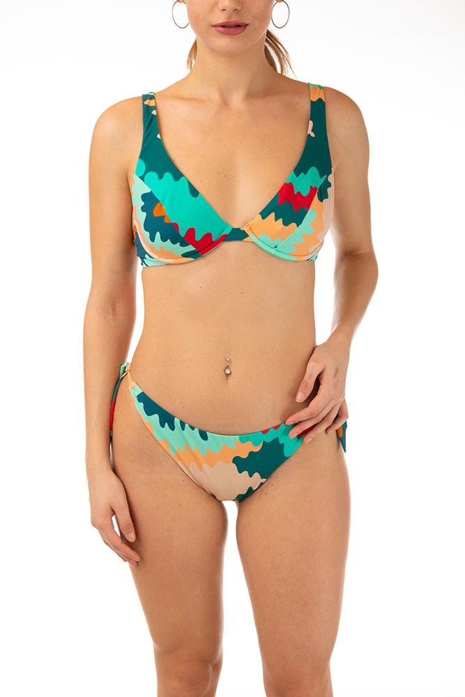 BIKINI FERRETTO DONNA  AZZURRO V4203CT-V4191B MIGOBE MISS BIKINI 