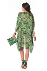 ABITO DONNA  VERDE AQ58025 FOGLIA Acquadicocco 