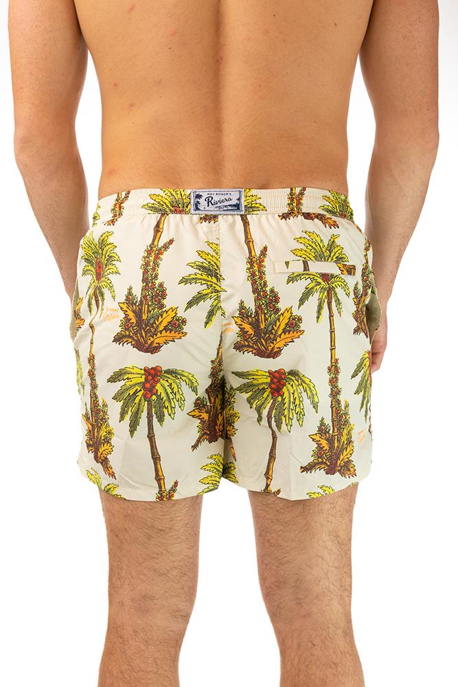 BOXER MOLLA UOMO  BEIGE RIVIERA 036PALM ROY ROGER'S 